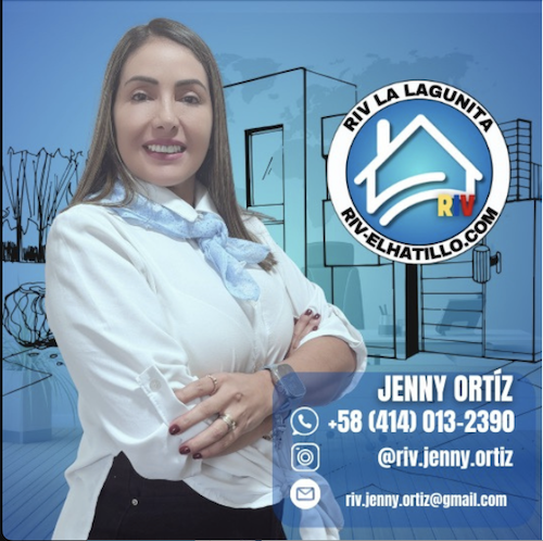 Jenny Ortiz Agente Inmobiliario RIV La Lagunita Caracas