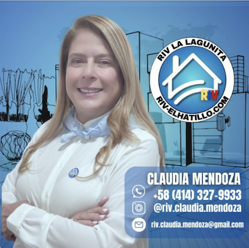 Claudia Mendoza Agente Inmobiliario RIV La Lagunita Caracas