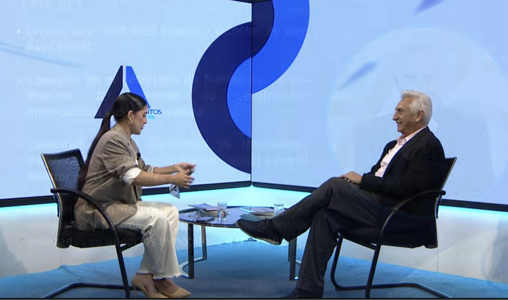 Luis Rey analizando el mercado inmobiliario en Venezuela 2026 en entrevista